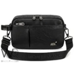 Montblanc Black Multi-Zip Crossbody Bag | Watches Prime
