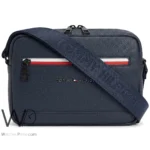 Tommy Hilfiger Navy Pebbled Crossbody Bag | Watches Prime