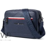 Tommy Hilfiger Navy Pebbled Crossbody Bag | Watches Prime