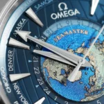 ساعة اوميجا Omega رجالي سي ماستر وورلد تايمر | واتشز برايم