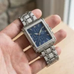 Orient Men's Square Blue Chronograph Watch | Watches Prime Orient Men's Square Blue Chronograph Watch | Watches Prime