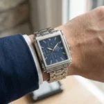 Orient Men's Square Blue Chronograph Watch | Watches Prime Orient Men's Square Blue Chronograph Watch | Watches Prime
