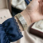 Orient Women's Two-Tone Black Dial Watch | Watches Prime