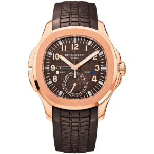 ساعة باتيك فيليب Patek Philippe رجالي أكوانوت Aquanaut ذهبي وردي