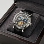 Patek Philippe Men's Black Sunray Watch | Watches Prime