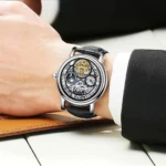 Patek Philippe Men's Black Sunray Watch | Watches Prime