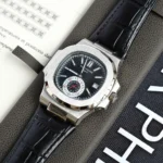 Patek Philippe Men Nautilus Black Chrono | Watches Prime