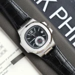Patek Philippe Men Nautilus Black Chrono | Watches Prime