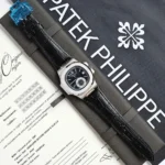Patek Philippe Men Nautilus Black Chrono | Watches Prime