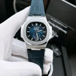 Patek Philippe Watch Men's Nautilus Blue | Watches Prime
