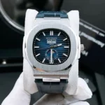 Patek Philippe Watch Men's Nautilus Blue | Watches Prime