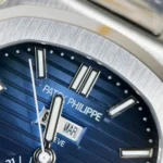 Patek Philippe Watch Men's Nautilus Blue | Watches Prime