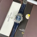Patek Philippe Watch Men's Nautilus Blue | Watches Prime