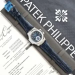 Patek Philippe Men Nautilus Blue Chrono | Watches Prime Patek Philippe Men Nautilus Blue Chrono | Watches Prime
