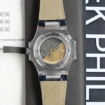 Patek Philippe Men Nautilus Blue Chrono | Watches Prime Patek Philippe Men Nautilus Blue Chrono | Watches Prime