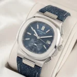 Patek Philippe Men's Nautilus Denim Watch | Watches Prime