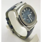 Patek Philippe Men's Nautilus Blue Watch | Watches Prime