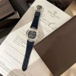 Patek Philippe Men's Nautilus Blue Watch | Watches Prime