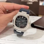 Patek Philippe Men's Nautilus Blue Watch | Watches Prime