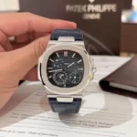 Patek Philippe Men's Nautilus Blue Watch | Watches Prime