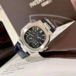 Patek Philippe Men's Nautilus Blue Watch | Watches Prime