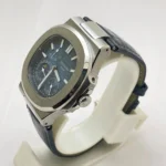 Patek Philippe Men's Nautilus Blue Watch | Watches Prime