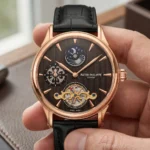 Patek Philippe Men's Rose Gold Open-Heart Watch | Watches Prime