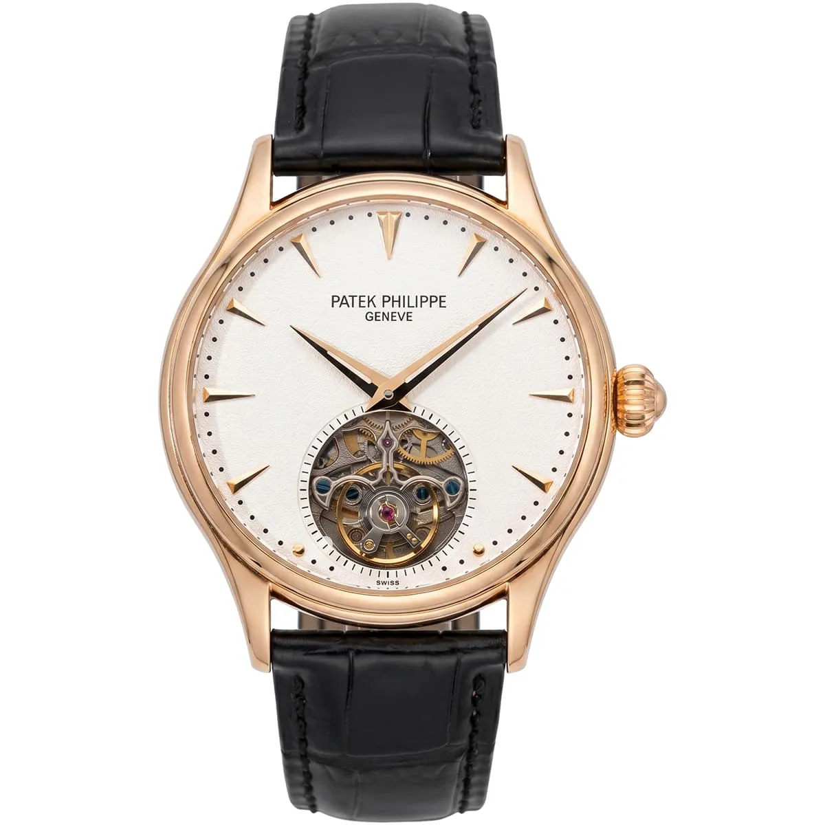 Patek Philippe Men's Rose Gold Open Heart | Watches Prime