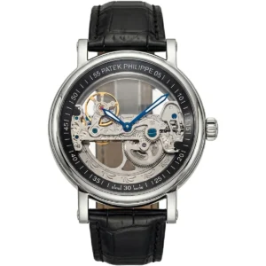 ساعة باتيك فيليب Patek Philippe رجالي بميناء سكيلتون - 6821G