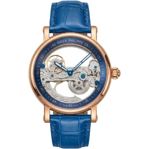 ساعة باتيك فيليب Patek Philippe رجالي بميناء هيكلي - 6821G