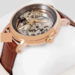 Patek Philippe Watch Men's Skeleton Rose Gold | Watches Prime
