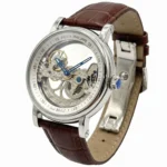 Patek Philippe Men's Skeleton Leather Watch | Watches Prime
