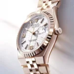 Rolex Men's Land-Dweller Rose Gold Watch | Watches Prime