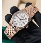 Rolex Men's Land-Dweller Rose Gold Watch | Watches Prime