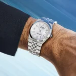 Rolex Men's Land-Dweller Honeycomb Watch | Watches Prime