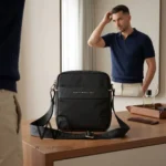 Tommy Hilfiger Men's Black Crossbody Bag | Watches Prime Tommy Hilfiger Men's Black Crossbody Bag | Watches Prime