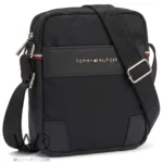 Tommy Hilfiger Men's Black Crossbody Bag | Watches Prime Tommy Hilfiger Men's Black Crossbody Bag | Watches Prime