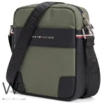 Tommy Hilfiger Olive Green Crossbody Bag | Watches Prime Tommy Hilfiger Olive Green Crossbody Bag | Watches Prime