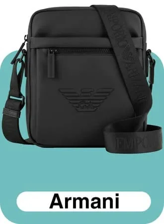 armani men bags