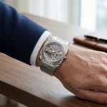Bvlgari Men's Octo Skeleton Silver Watch | Watches Prime