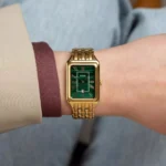 Fossil Ladies Gold Green Raquel Watch ES5341 | Watches Prime