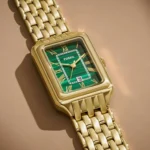 Fossil Ladies Gold Green Raquel Watch ES5341 | Watches Prime