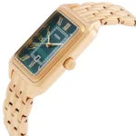 Fossil Ladies Gold Green Raquel Watch ES5341 | Watches Prime