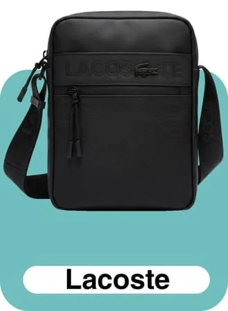 lacoste men bags