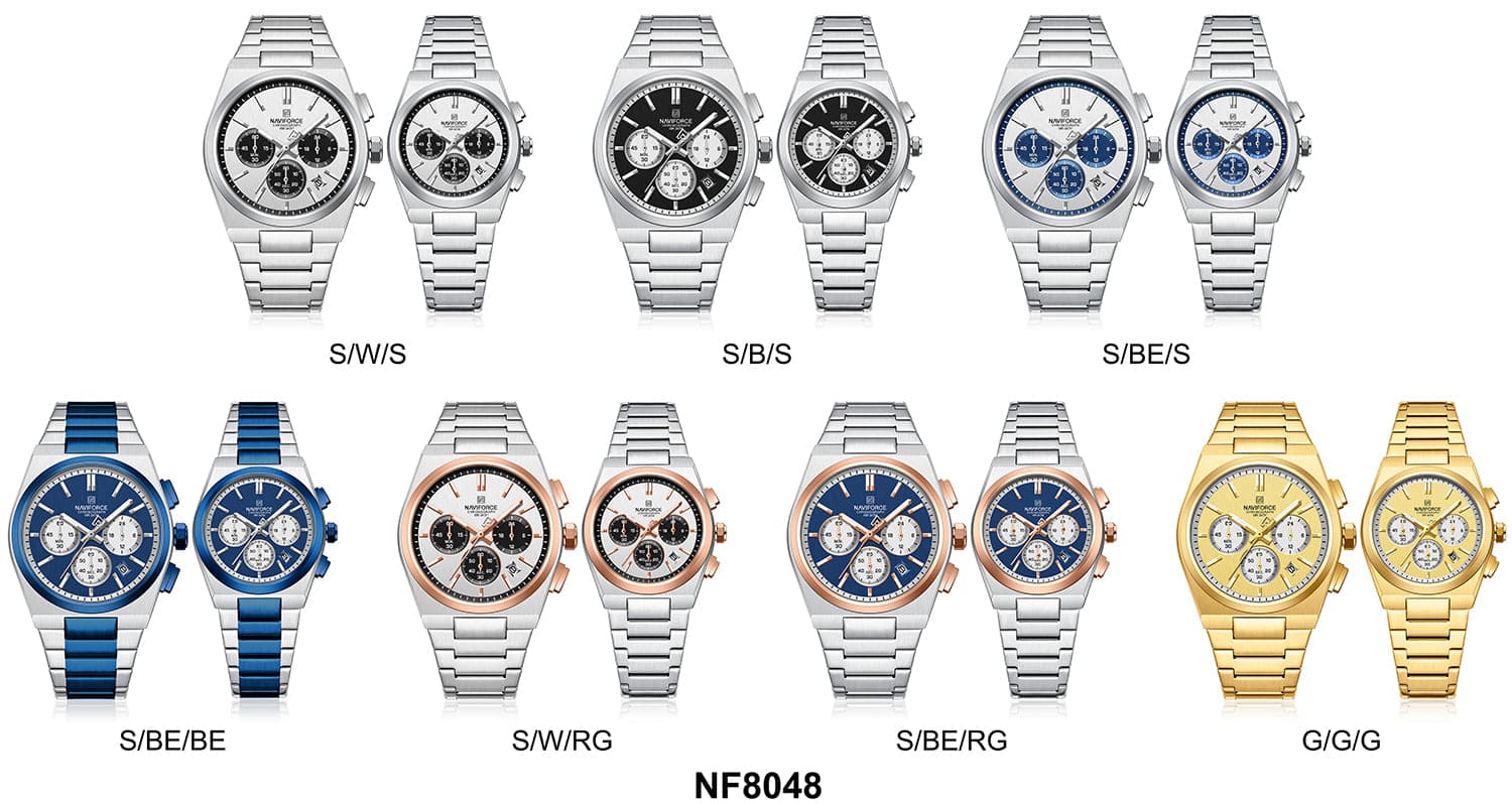 Naviforce Men's Watch NF8048G S BE BE | Watches Prime Naviforce Men's Watch NF8048G S BE BE | Watches Prime
