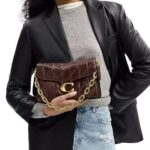 COACH Brass – Maple Women Shoulder Bag CAF55-B4MPL | Watches Prime
