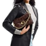 COACH Brass – Maple Women Shoulder Bag CAF55-B4MPL | Watches Prime