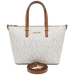 CALVIN KLEIN Brown – Khaki – White Women Shoulder Bag (Tote Bag) | Watches Prime CALVIN KLEIN Brown – Khaki – White Women Shoulder Bag (Tote Bag) | Watches Prime