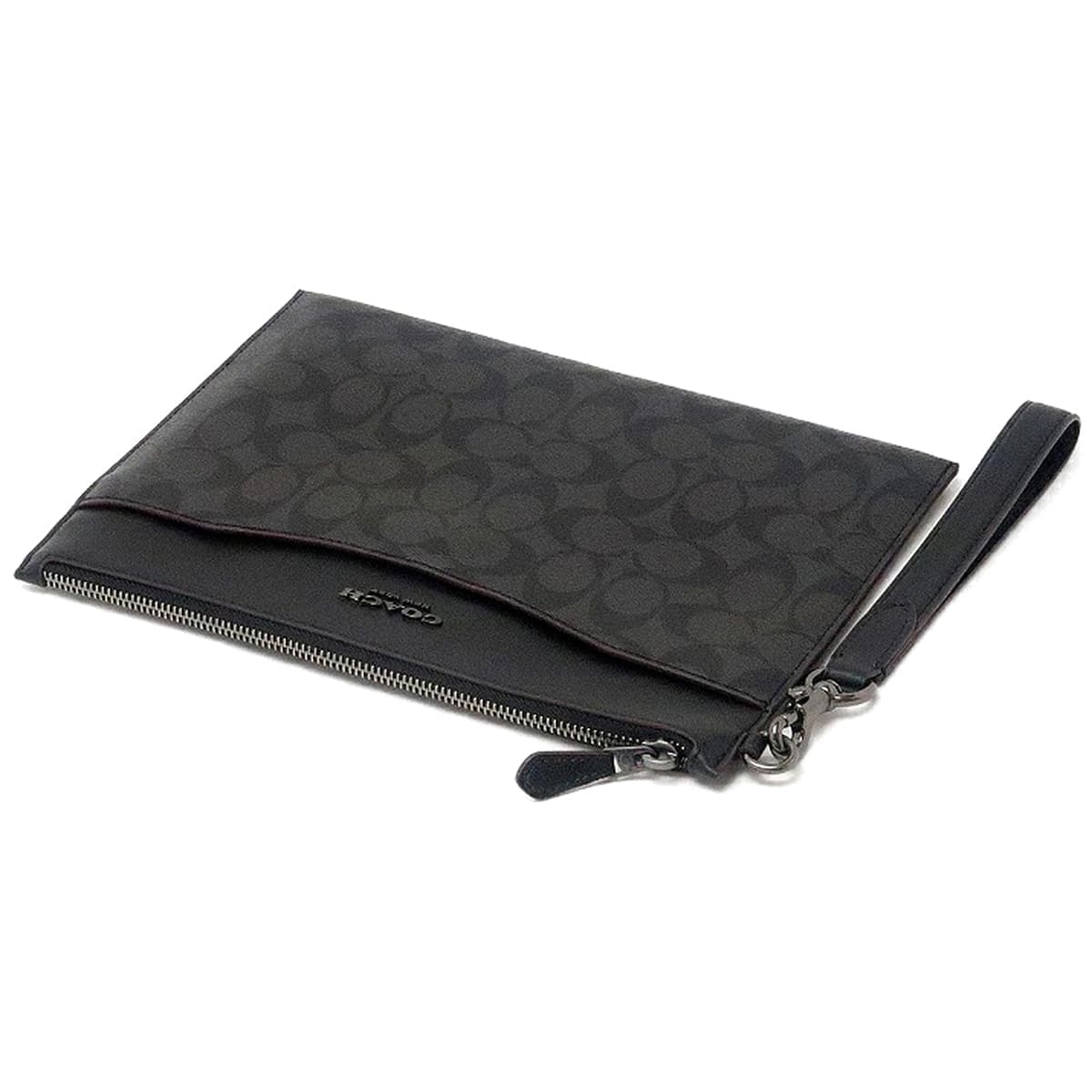 COACH Charcoal – Black men Clutch Bag | Watches Prime COACH Charcoal – Black men Clutch Bag | Watches Prime