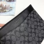 COACH Charcoal – Black men Clutch Bag | Watches Prime COACH Charcoal – Black men Clutch Bag | Watches Prime